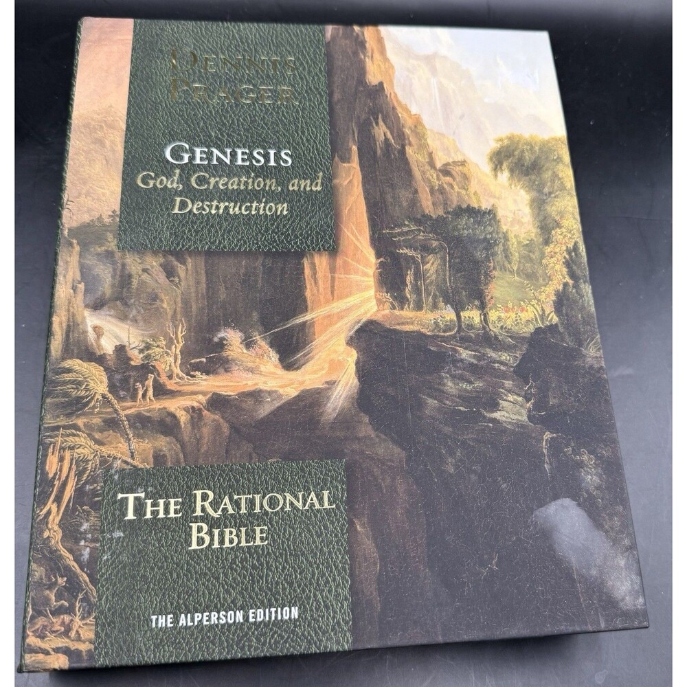 Genesis God Creation and Destruction Dennis Prager 2019 HC Rational Bible